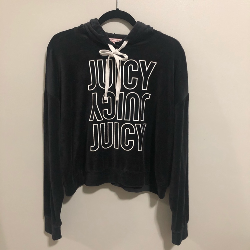 Juicy Couture Black Sweatshirt